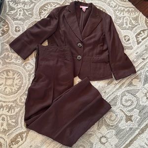 Vintage Linen Pantsuit Set- Flawless Condition